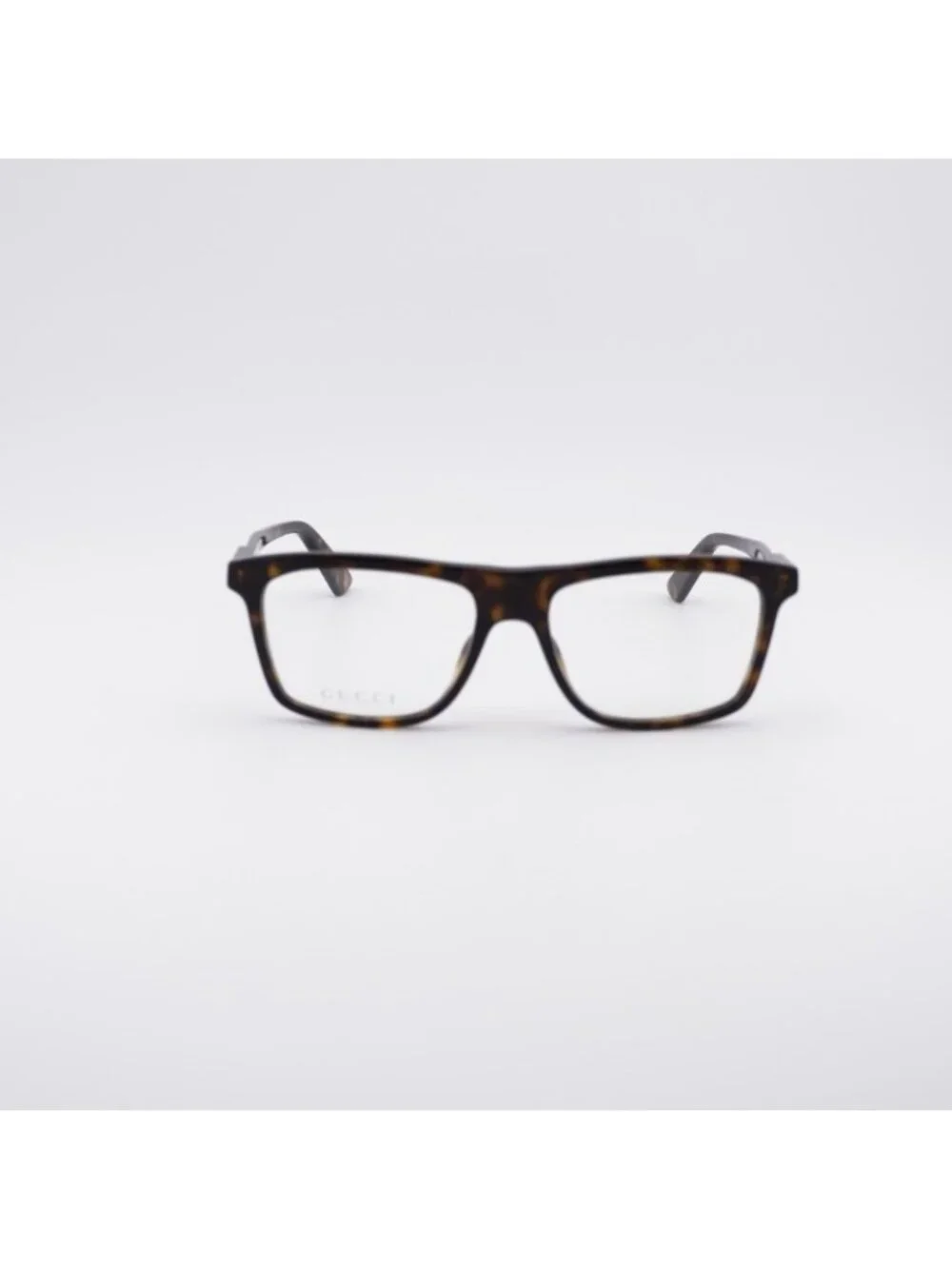 Gucci GG1820O 002 Eyeglasses Havana 55mm Square Frame